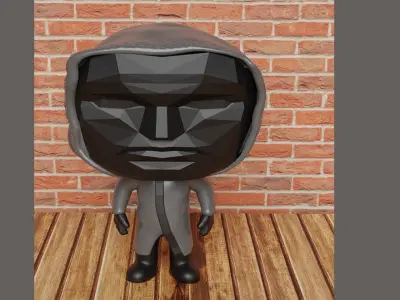 Funko Pop Squid Game  Ojingeo Geim Netflix 3D print model