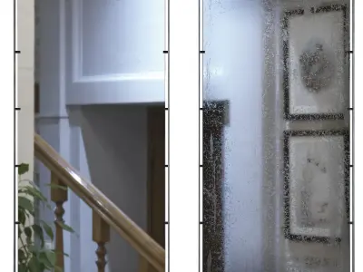 Niccolo Floating Floor Mirror 3D model