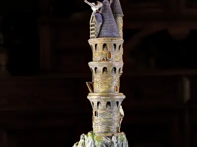 The Owlery - Hogwarts Owl Tower Harry Potter Inspired 3D print model