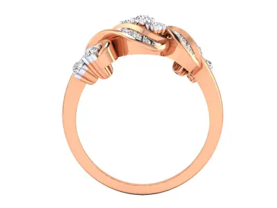 Women Ring 3D print model 48