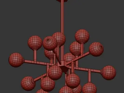 TRICIA CHANDELIER 3D model