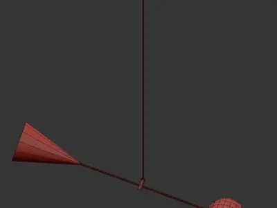 SPEAR PENDANT 3D model