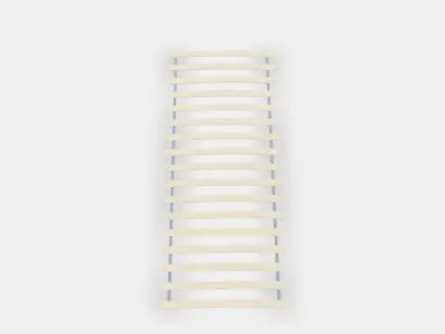 LUROY Slatted bed base 3 3D model