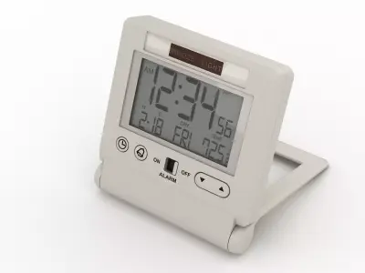 Digital Alarm Clock 3D model