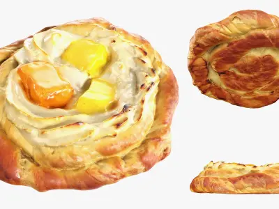  3D Photogrammetry Food Bundle 07 