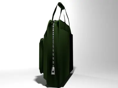 Briefcase - Military 3D model