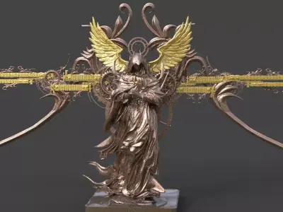 Akhenaten Lost temple Wings  3D model