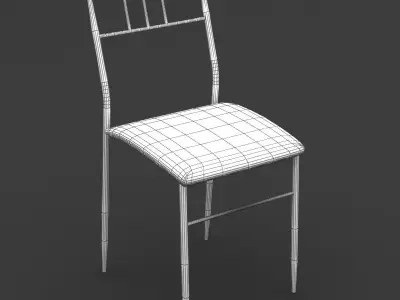 Red Chair 03 3D model