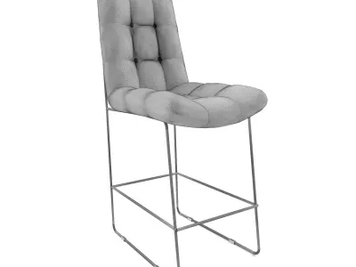 Four Hands - Camile Counter Stool -Vintage Tobacco 3D model