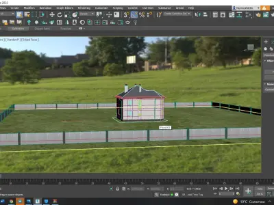 Big House Cottage 3D model