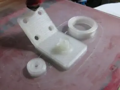 Skatebearing based pulley Free 3D print model