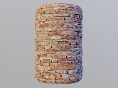 Stone Wall PBR Texture 06 Texture