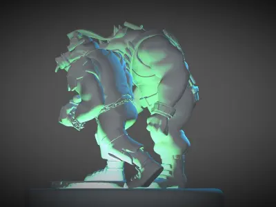 Bebop and Rokcsteady with TMNT Free 3D print model