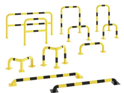 Parking organization kit 3D model