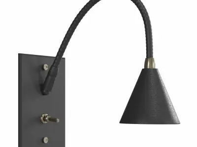 Astro Reading Light Switched Bronze from Lights2go 3D model