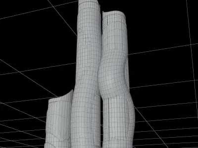 Future building 07 3D model