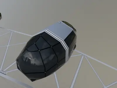 London Eye Low-poly 3D model