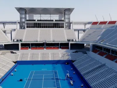 Arena GNP Seguros - Acapulco Mexico 3D model