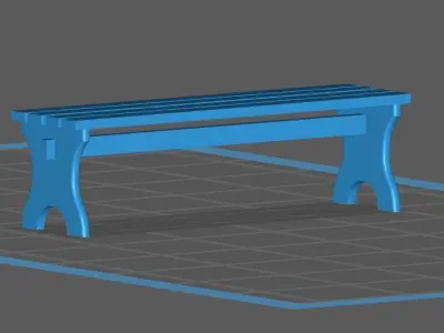 Bench Scale model 1 43 3D print model