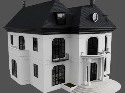 MODERN HOUSE NO27 A 3D model