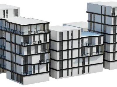 RESIDENTIAL BUILDING NO45 A 3D model