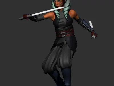 Ahsoka Tano  3D print model