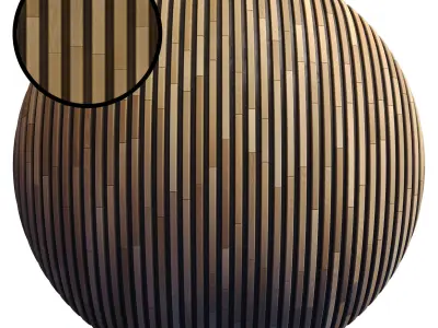 20 Striped Wood Materials 01 - SBSAR - PBR Maps - 4K Texture