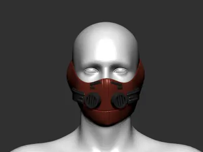 helmet high poly sculpt 3d printable 3D model