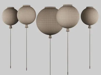 Chandelier for a childrens room Free 3D model