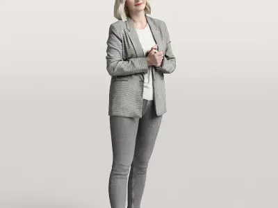 Humano 80 - Library - POSED PEOPLE LIBRARY - 80x 3D models  3D model