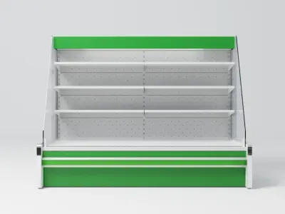 Store fridge Free 3D model