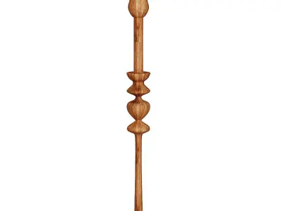 Floor Lamp Low-poly 3D model