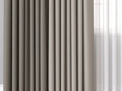 Curtain 4 3D model