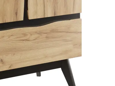 Wardrobe Hyder Oak Tortuga 3D model