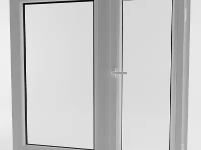 Window 3D Model Ready For Render 3D model
