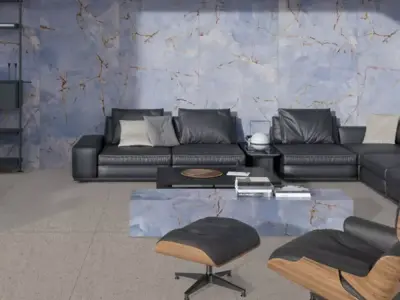 Azure Onyx Marble Texture Texture