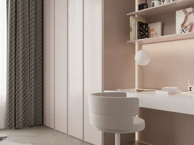 apartment interior scenes        3D model
