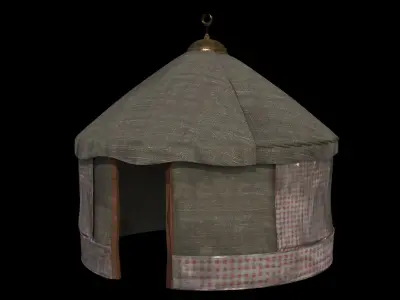 Tent v04 3D model