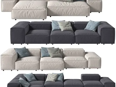 LIVING DIVANI EXTRASOFT 3D model