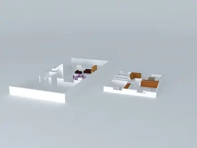 veronicaorkut floor plan of apartment Free 3D model