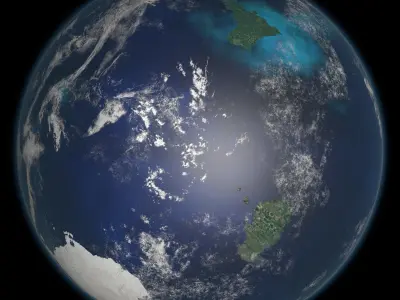 Oceanic Planet 03 Free 3D model