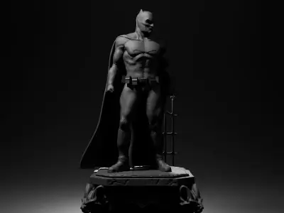 Batman Statue 3D Print Model 3D print model