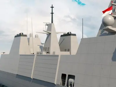  Indonesian Type 31 Frigate 