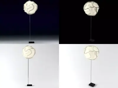 Cloud-10 four balls 3D model