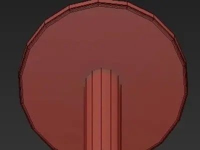 Contemporary outdoor pendant lighting 3D model