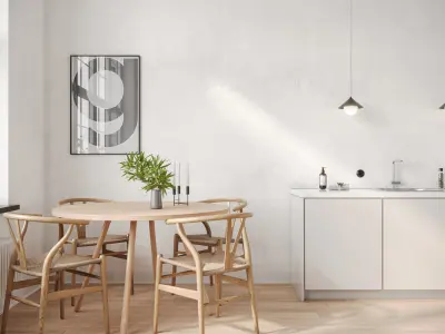 Warm and Simple 3D model