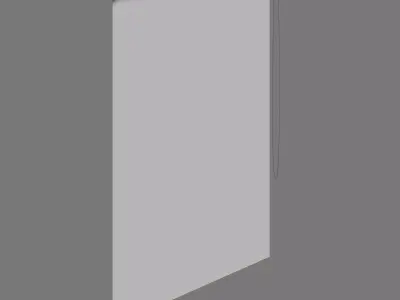 Simple curtain Free 3D model purchase