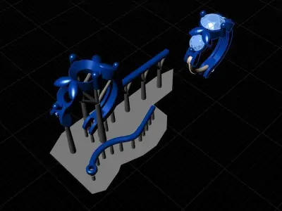 Earrings for women  3D print model