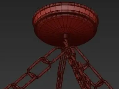 Chandelier Loft Favorite 1657 6P 3D model