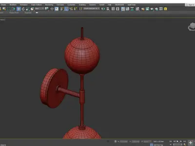 Mitzi Remi Wall Sconce Low-poly 3D model